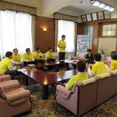 滋賀県知事 表敬訪問