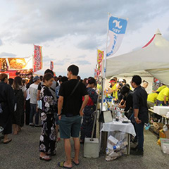 今江州うまいもん・あまいもんグルメ in びわ湖大花火大会